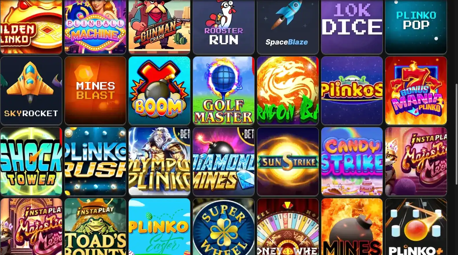 Игровой каталог Flagman casino с слотами от ведущих провайдеров
